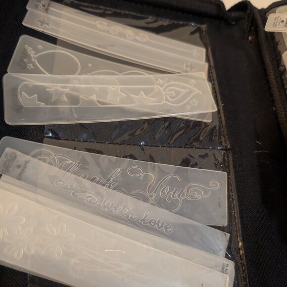 Cuttlebug Embossing Folders -- lot - Picture 2 of 5